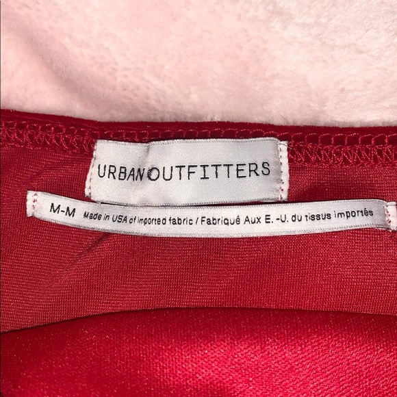 urban outfitters red velvet dress - Picture 3 of 3